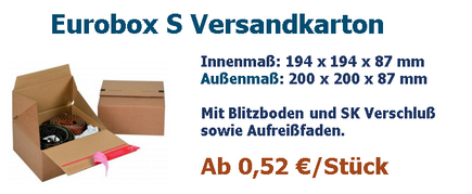 CP 154.202010 Eurobox S Versandkarton