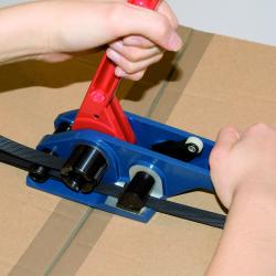 UMREIFUNG WERKZEUG-SPANNER, blau, spannt und 