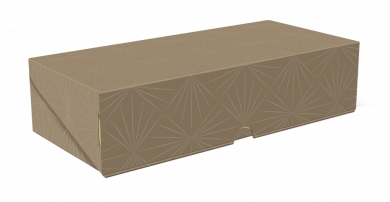 SAWP 181.552 Geschenkkarton mit Deckel aus Wellpappe 