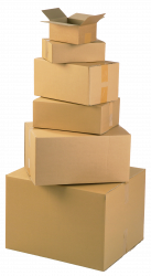 SK 117 - Standardkarton doppelwellig - 800x600x800 mm - braun 