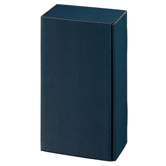 Geschenkverpackung "saphir" f. 2 Weinflaschen 