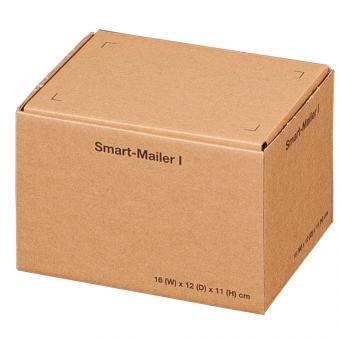 Smart-Mailer 1 , braun, 160x120x110mm, 