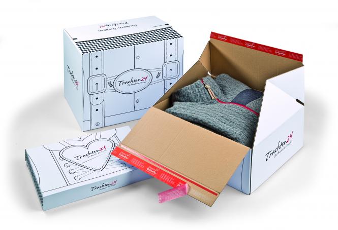 CP 155.255 Premium Qualität Automatikkarton mit spezieller Deckelfaltung und SK Verschluss 