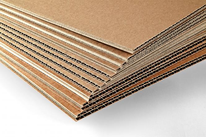 CP 010.13 Wellpappen Versandtasche 215 x 300 x 0-50mm  - passend für A4 